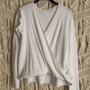 Urban Outfitters White long sleeve top